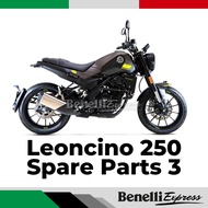 Benelli Leoncino 250 Spare Parts 3 Chain Set Crankshaft Engine Cyclinder Block Brake Caliper