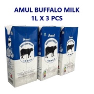 Amul Buffalo Milk 3 x 1 L / 3 Pack -Amul A2 Buffalo Milk, Exp: Aug 2026