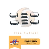 Avanza Xenia Agya Ayla Carbon Car Door Handle Outer Handle Cover