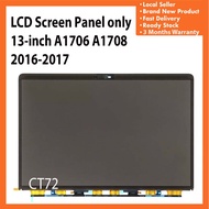LCD Screen Panel only for 13 inch A1706 A1708 Year 2016 2017