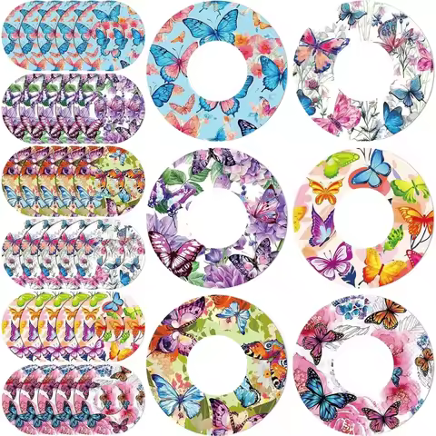 Adhesive Patches for Libre 2/3 and Insulin Pumps,Universal CGM Patches,Waterproof CGM Sensor Patches