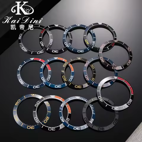 High Quality for Omega Seamaster 600 300 Ceramic Scale Ring Outer Ring 38mm 40mm Watch Accessories