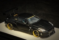 (Pre Order 預訂) 
PGM 1：64 火箭兔寬體 R35 啞黑
合金全開 模擬汽車模型