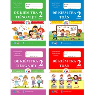Trọn Bộ Sách Kết Nối Lớp 2 - 2 Môn Toán và Tiếng Việt - Đề Kiểm Tra Bài Tập Tuần Và Bài Tập Hằng Ngà