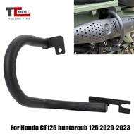 For Honda CT125 Hunter Cub Exhaust Pipe Crash Guard Bar Bumper Protection Cover Motorcycle 2020 2021