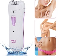 Kemei RECHARGEABLE LADY EPILATOR เครื่องถอนขนไฟฟ้า ถอนแขน ขา รักแร้ รุ่น KM-290R (รุ่น ชาร์จไฟในตัว)