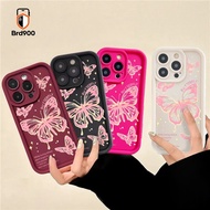 Drip Butterfly Pink Sparkle phone Casing For VIVO Y20G Y11s Y20i Y20s Y3s 2021 Y20 Y12s 2021 Y20s Y1