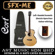 Cort SFX-ME, Left-Handed Acoustic Electric Guitar With bag – Open Pore