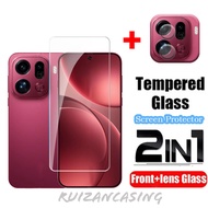 For Oppo Find X9 Pro 5G X9Pro 2025 Front Film Screen Protector Back Lens Glass Back Camera Lens Scre