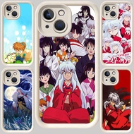 M-123 InuYasha White Casing for iphone 13 6s 8 14 7 6 Plus Pro Max