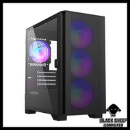 Montech AIR 100 ARGB BLACK Case (4 LED FAN & CONTROLLER AVAILABLE)