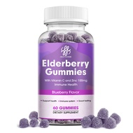 iMATCHME Elderberry Gummies พร้อมวิตามินซี สังกะสีสำหรับกระดูกและข้อต่อ ส่งเสริมพัฒนาการและการย่อยอา