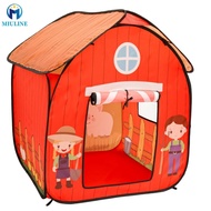 Kids Play Tent Pop Up Barn Play Tent No Installation Foldable Play Tent Portable Playhouse Tent Oxford Cloth Play Tent House  SHOPTKC6078