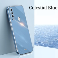 LIANPO For OPPO A31 OPPO A32 A53 OPPO A52 A72 A92 Phone Case Luxury 6D Plating Soft Silicone Square 