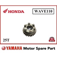 HONDA WAVE110 COUNTER SHAFT 3RD GEAR 25T 0 23461-KWW-B10 GEAR BOX GIGI GEAR WAVE-110 WAVE 110 WAVE11