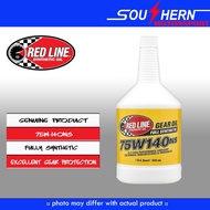 RED LINE 75W140 NS GL-5 GEAR OIL (946ML)