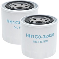 2Pcs HH1C0-32430 Oil Filter Replacement for Kubota Tractor Excavator Loader SVL75 SVL75C SVL90 SVL95