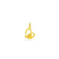 Heartlinks Pendant in 999 Gold by Ngee Soon Jewellery