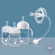 Ống tập hút bình sữa Avent -philip chống đầy hơi chống sặc cho bé p08