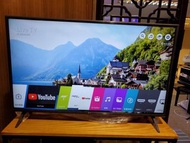 移民放 LG 43' 4K UHD 6500 PCB Smart LED TV - *內連Airplay,  保用6個月, 操作100% 正常， 90% new，螢幕無任何花痕