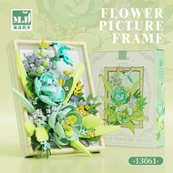 New Product⭐10,00 Hectare Glass Flower Photo Frame Flower Simulation Bouquet Creative Assembling Bui