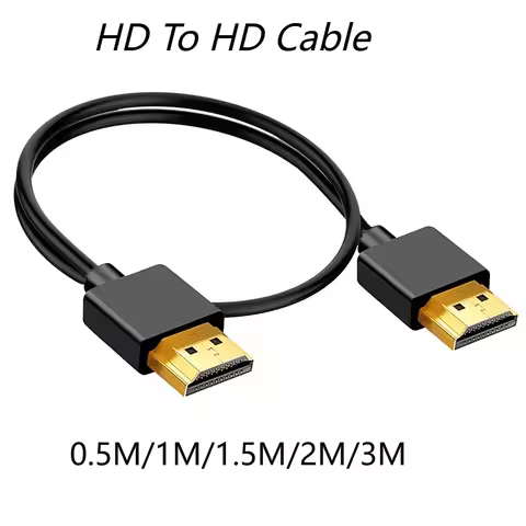 HDMI To HDMI Cable 4K 60Hz Compatible for TV Box MacBook Laptop PC Monitor Projector Ultra 1080p Ext