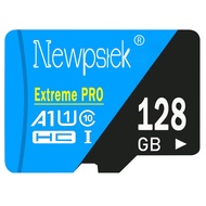 NEWPSTEK Class10การ์ดความจำความเร็วสูงกันน้ำกันแรงกระแทกความเย็นความร้อนกันแม่เหล็กจัดเก็บข้อมูล32/64/128/256/512GB/1TB SD-Card การ์ดเก็บข้อมูลแฟลช TF สำหรับโทรศัพท์บัตร TF Anti-แม่เหล็ก