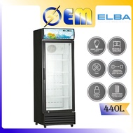 211L/310L/370L/440L/980L MIDEA/ELBA Chiller Showcase Pameran Penyejuk | Hollow Temperature Glass