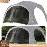 [Ueb Flagship Shop]Silver Coated Outdoor Canopy UV Resistant Shelter Canopy PU3000MM Waterproof for 
