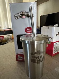 黑白淡奶冰感鋼杯