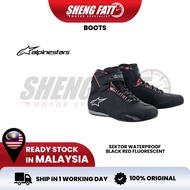 ALPINESTARS Sektor Waterproof Motorcycle Shoe Superbike Riding Shoe Kasut Motor Alpinestar Boot Shoe