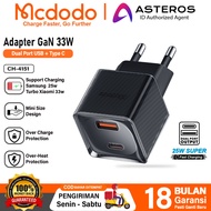 MCDODO Samsung Super Fast Charging Type C Charger Head 25w 45w