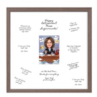 4R Photo 14x14 Signature Frame