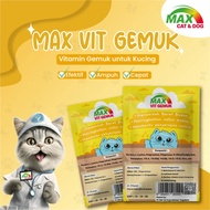 Max VIT GEMUK Sachet Vitamin Appetite Stimulating Cat Fattening Cat Supplement Cat Supplement