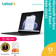 Microsoft Surface Laptop 5 13" Core i5/16GB RAM - 512GB, W11H Black - R8N-00043+Ext. Warranty+365Per