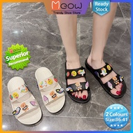 HM5 MEOW Selipar Wanita Outdoor Women Sandal Perempuan Slippers for Women