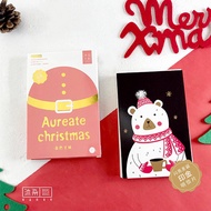 2017 Shiny Christmas Limited Post Card 30pcs/pack Golden Christmas Postcards Cute Gift Card Letter P