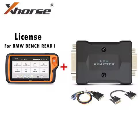 Xhorse for BMW BENCH READ ISN for KEY TOOL PLUS License+Xhorse XDNP30 for BOSH ECU Adapter and Cable