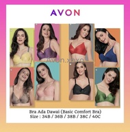 AVON BASIC COMFORT BRA ( SIZE 34B - 40C )