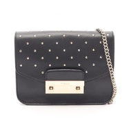 [มือสอง] กระเป๋าสะพายไหล่ Furla Metropolis Mini Studded G6400 หนังสีดำ กระเป๋าสะพายไหล่ Metropolis S