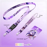 [LANYARD] Strap id card holder Shogun raiden genshin impact set gantungan kunci - tali hp - tempat k