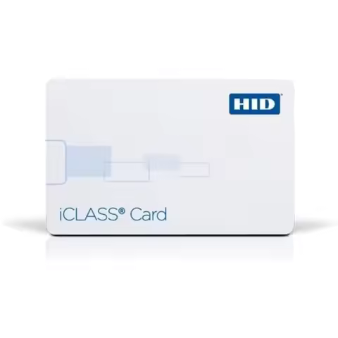 1-5Pcs 13.56MHz HID I-CLASS 2000 Card 2K/2 Composite, CONFIGURED G, NO-Programmed, F/B Gloss W/MAG R
