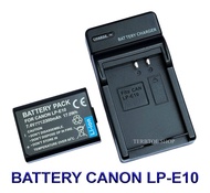 LP-E10 \ LPE10 \ LC-E10 แบตเตอรี่ \ แท่นชาร์จ \ แบตเตอรี่พร้อมแท่นชาร์จสำหรับกล้องแคนนอน Battery \ C