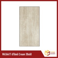 Keramik Dinding Kamar Mandi Roman W63641T dTiboli Cream 30x60