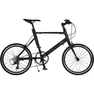 Gic 61523-01 [Small Bike MINIVELO9 20inch Exterior 9 Speed Matte Black]