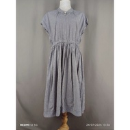 4A131 Long Dress For Chubby Women Cafe Casual