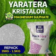 【Magnesium Sulphate】YaraTera KRISTA MgS Baja Foliar/Baja Larut Air/Fully Water Soluble Fertilizer RE