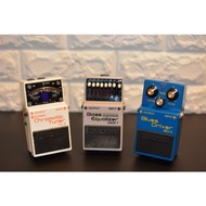 🇯🇵BOSS Effects Pedal Bundle – TU-2 Tuner + GEB-7 Bass EQ + BD-2 Blues Driver | From Japan