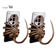 Face Hugging Mobile Phone Holder Halloween Horror Face Adsorption Decoration Adjustable Mobile Phone