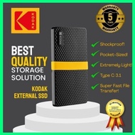 Trending item Kodak Portable SSD X200 High Performance External SSD(256GB/512GB) Hardisk Storage